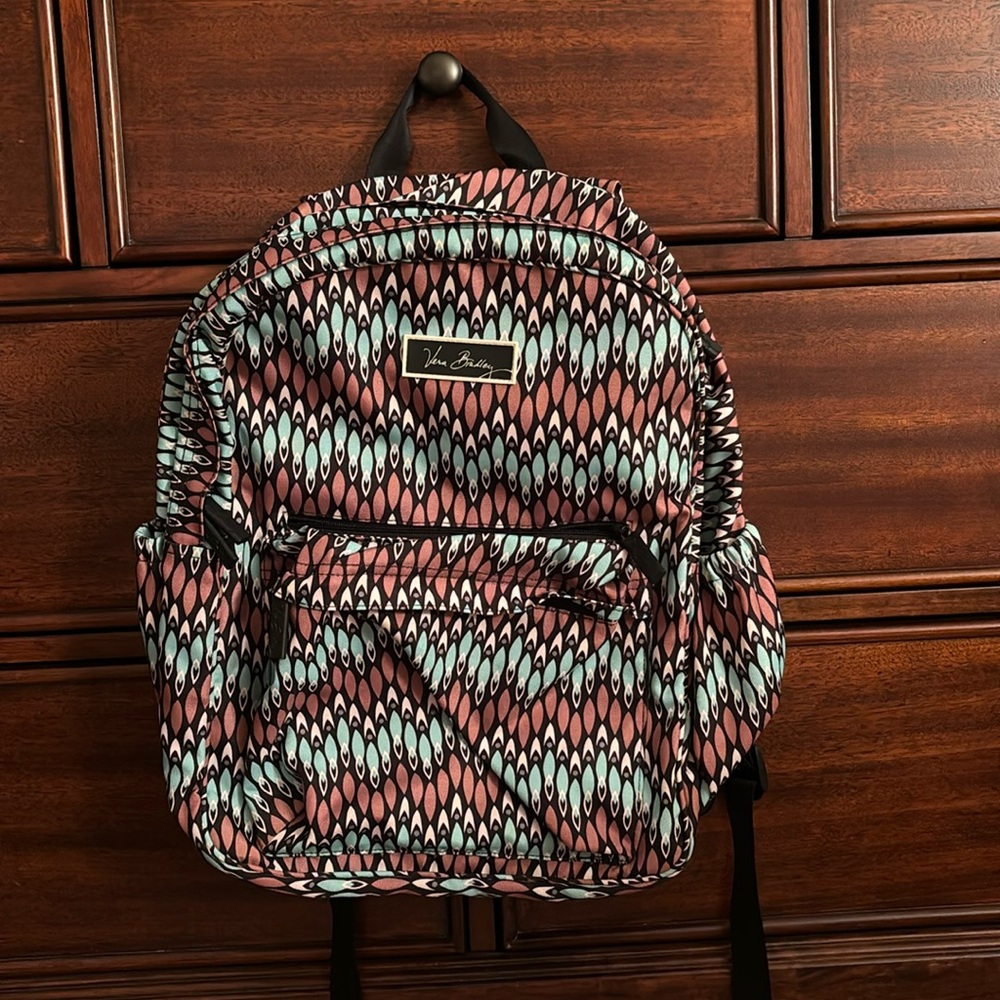 Vera Bradley Backpack 🩵🤎